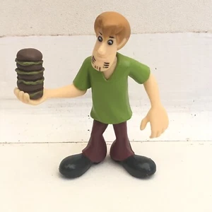 Scooby-Doo Shaggy with Burgers Children's Toy 2.5" Tall PVC Figure Charter Ltd - Picture 1 of 7