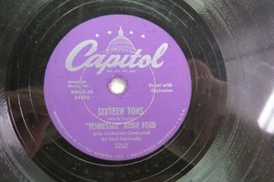 Tennessee Ernie Ford - CAPITOL 326 - Sixteen Tons - Picture 1 of 2