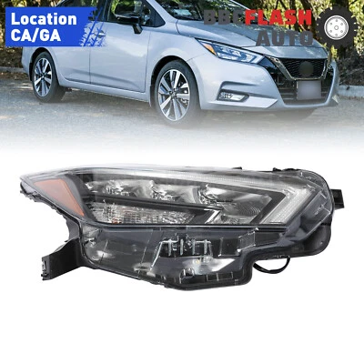 Conjunto de faros LED para pasajero derecho Nissan Versa 2020-2024 diestro 260105ee2a Foto 1 de 4
