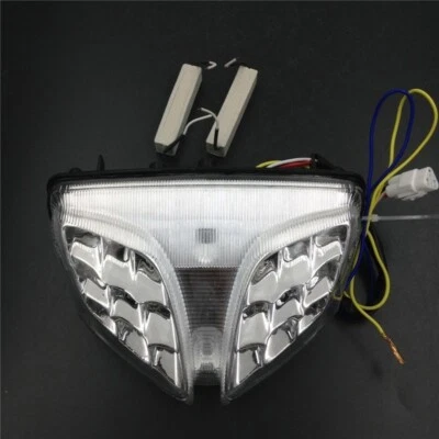 Conjunto de luz trasera LED transparente para Suzuki GSXR600/750 2008-2020 GSXR1000 2009-16 Foto 1 de 4