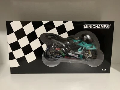 MINICHAMPS 1/12 FRANCO MORBIDELLI YAMAHA M1 2020 PETRONAS  DIECAST MODELLINO - Immagine 1 di 2