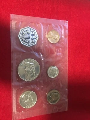 EE. UU. 1962, juego de prueba de plata Foto 1 de 4