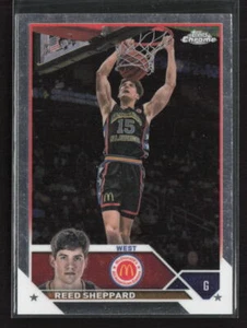 2023 Topps Chrome McDonald's All American #22 Reed Sheppard - Imagen 1 de 2