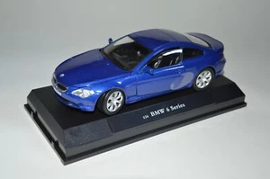 CARARAMA MODELLO PRESSOFUSO SCALA 1 24. BMW SERIE 6. NUOVO - Foto 1 di 10