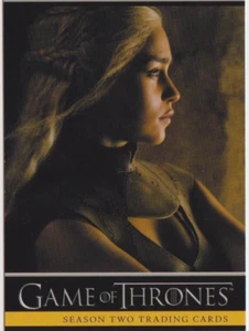 GAME OF THRONES SEASON 2 PROMO CARD P1 Emilia Clarke  2013 RITTENHOUSE - Picture 1 of 3
