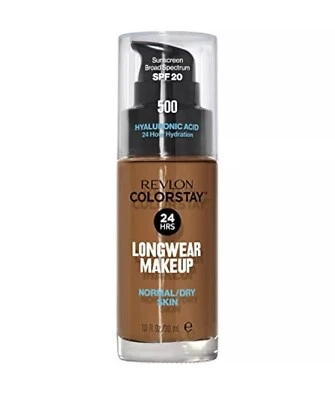 REVLON ColorStay Makeup for Normal/Dry Skin SPF 20, Longwear Liquid Foundation. - Image 1 of 4
