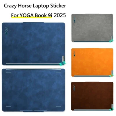 Leather Sticker Skin Cover for Lenovo Yoga Book 9i IAH10 Gen10 14" 2025 Laptop - Image 1 of 4