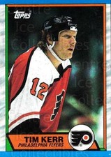 1989-90 Topps Box Bottoms #G Tim Kerr