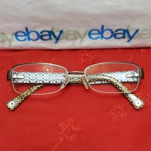 ✅️⭐️ COACH HC 5027B Cecily 9081 Dark Silver Black 50¤17 135 Eyeglasses "Frames" - Picture 1 of 24
