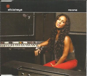 ALICIA KEYS No One 2TRX w/ RARE REGGAE MIX Europe CD single SEALED USA seller - Picture 1 of 1