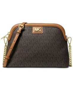Michael Kors Small Mott Acorn Zip Dome Crossbody Bag - Picture 1 of 9