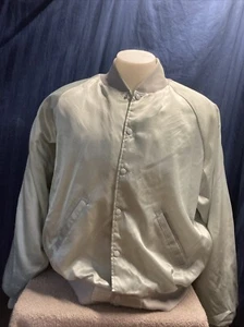 Knight Shift Satin Bomber Jacket Size 2XL   AM General Hummer   T6 - Picture 1 of 10