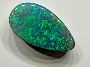 Stunning Black Opal Lightning Ridge Opal Gem Stone 2.77ct    2499