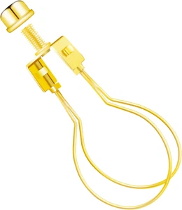 Lamp Shade Light Bulb Clip Adapter, Clip on Lampshade Adapter Kit, Includes Fini - Picture 1 of 7