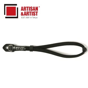 Artisan&Artist A&A ACAM-311A Silk cord strap - Wrist adjustable hand strap BLACK - Picture 1 of 2