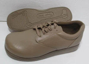 NEU HANGER SELECT orthopädische Wanderschuhe für Diabetiker hellbraunes Leder Herren 7M Damen 9M - Bild 1 von 10