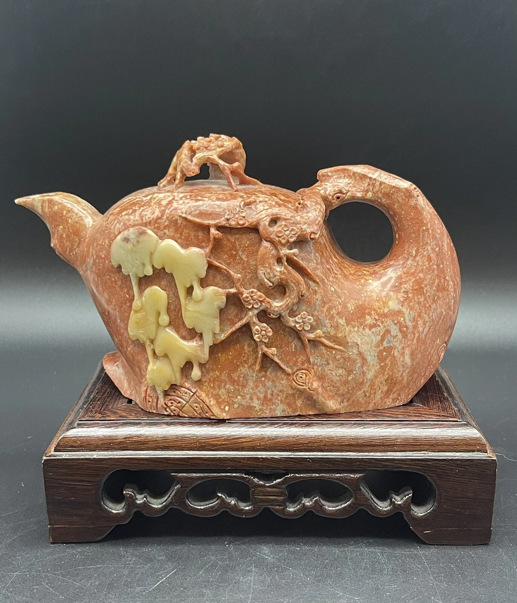 寿山石主要中国风茶壶| eBay