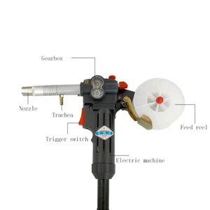 150A NBC-200A MIG Spool Gun Aluminum Welder 24V DC Standard Spool No Cable - Picture 1 of 5
