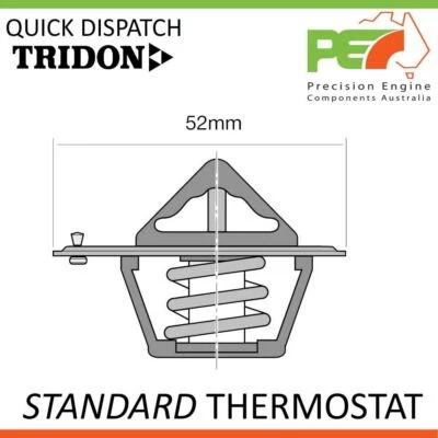 Nuevo * TRIDON * Termostato estándar para Toyota Corona 1600S RT40 80 RT72 Foto 1 de 4