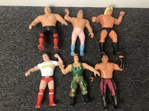 WWF Wrestling Superstars Vintage 1980's LJN Action Figures x6 - Picture 1 of 6