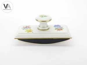 Meissen Porzellan Tintenlöscher / Löschwiege Blumenbukett 1964 3. Wahl - Bild 1 von 6