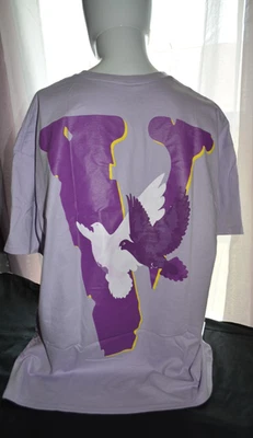 Camiseta Juice World VLone Good Intentions Púrpura Lavanda XXL Palomas Nueva Foto 1 de 4