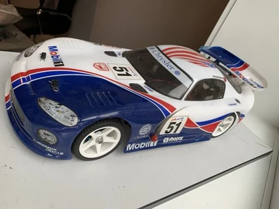 NEW HPI 7419 DODGE VIPER GTS-R 200MM BODY FOR 1/10 NITRO RS4 NOT FOR SUPER MINI - Image 1 of 4