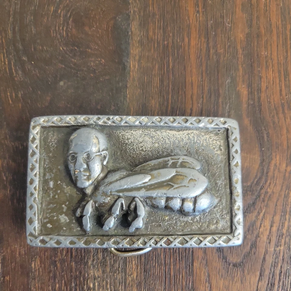 Rare Vintage Brass Belt Buckle Beeman Buckle Brand Pre-owned - Image 1 of 4