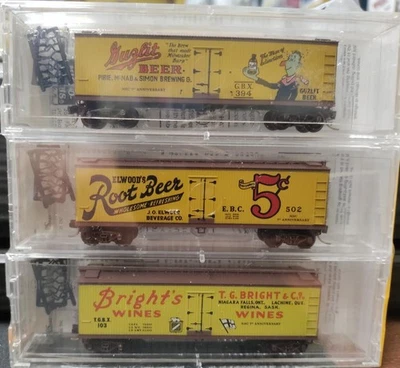 NSC MTL 98-25 7TH ANNIVERSARY BEVERAGE REEFER 3 PACK N SCALE - Image 1 of 3