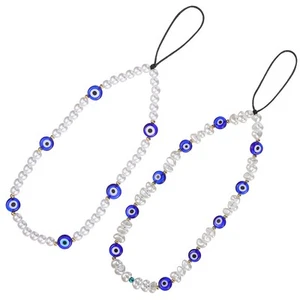 2 Pcs Handyanhänger Handy-Aufhängeband Anti Verlorenes Telefon Lanyard - Photo 1 sur 11