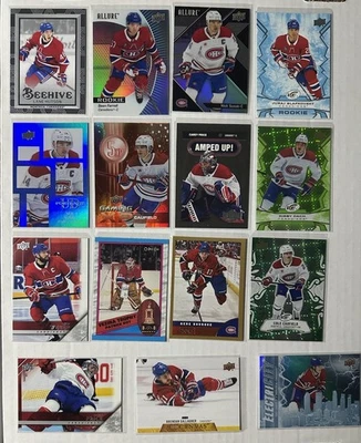 Montreal Canadiens Lot (29) Rookies Inserts HUTSON CAUFIELD PRICE SUZUKI ROY - Image 1 of 2