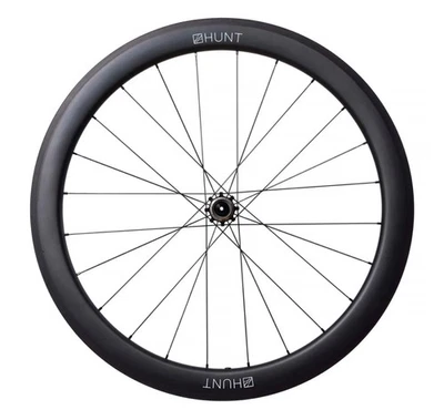 HUNT 52 Carbon Aerodynamicist Tubeless REAR Wheel HG 11 Spd 700c QR CeramicSpeed - Image 1 of 4
