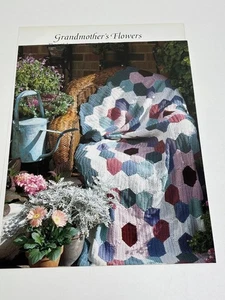 Grandmother's Flowers Crochet Pattern Pages from Book - Picture 1 of 3