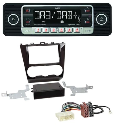 Dietz USB DAB MP3 Bluetooth Autoradio für Subaru Forester SJ Facelift ab 15 - Bild 1 von 4