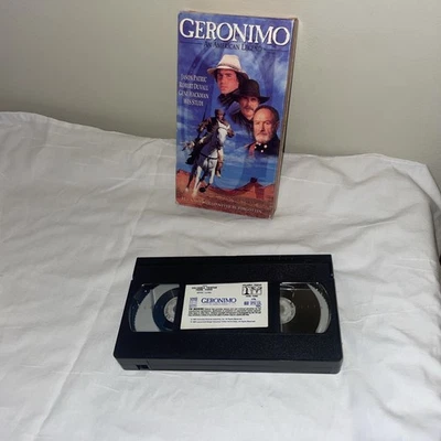 Geronimo an American Legend VHS Tape Jason Patric - Image 1 of 4