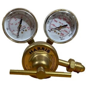 Harris Brass Single Stage Industrial Gas Regulator Model 425-50 - Picture 1 of 6