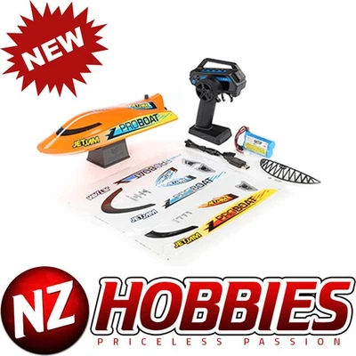 PROBOAT PRB08031V2T1 Jet Jam V2 12" Self-Righting Pool Racer Brushed RTR, Orange - Image 1 of 4