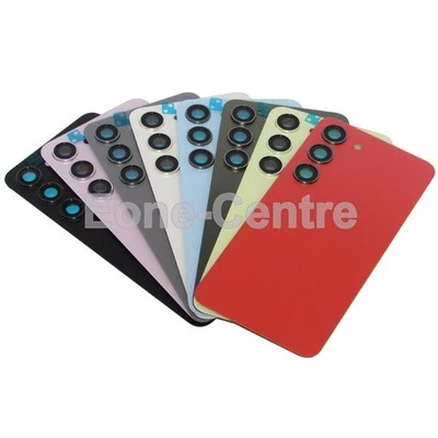 For Samsung Galaxy S23 +Plus Ultra FE Battery Door Glass Cover With Camera Lens - Image 1 of 4