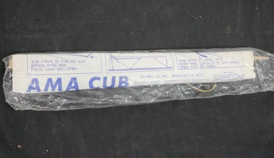 Vintage SIG AMA CUB Flying Model Rubber Band Powered Airplane -New!! - Image 1 of 4