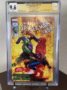 Amazing Spider-Man #49 (850) Mike Mayhew handsignierter Comic CGC x JSA 9.6 Auto - Bild 1 von 3