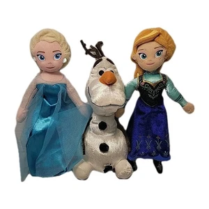 Disney Frozen Juego de Peluche Anna, Elsa y Olaf Muñeca de Peluche Juguete - Imagen 1 de 14