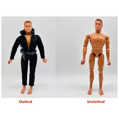 1x ES Toys Military Action Figure G.I. Joe Style Articulated 12” Soldier 1990s - Image 1 of 4