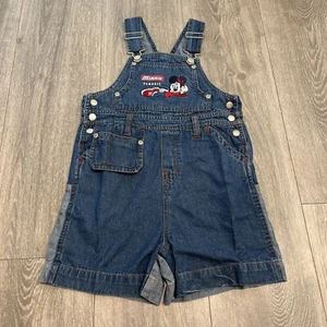 Minnie Classic 90s The Disney Store Overalls Size Kids 6/6x - Picture 1 of 4