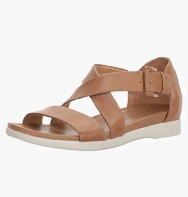 Naturalizer Ladies "Elliot" Tan Flat Sandals 6.5 - image 1 of 4
