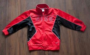 Nike Jacket Zip Size Youth 6 Red *09z1012p - Picture 1 of 5