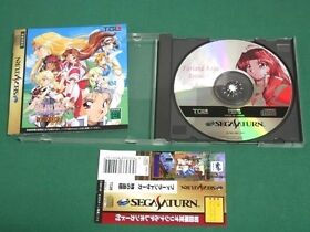 Sega Saturn -- Farland Saga Toki no Michishirube -- spine card. *JAPAN*  22922