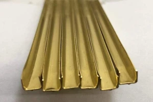 Brass Came1/8" (Cut Into 3-24" Pieces) by BiNARi Glass Studio - Picture 1 of 1