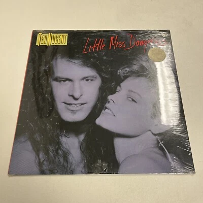 TED NUGENT 1986 -LITTLE MISS DANGEROUS- NEW/SEALED VINYL LP - Image 1 of 2