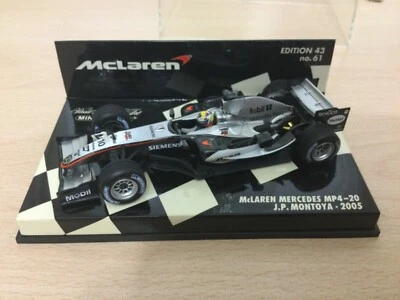 Minichamps McLaren MP4/20 Montoya 2005 1/43 codice 530 054310 - Immagine 1 di 2