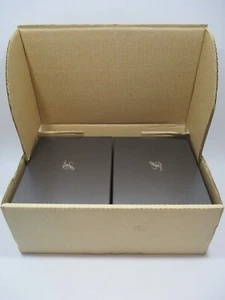 Two (2) Complete Original LOUIS ERARD Watch & Chronograph Gray Colored Box Sets - Picture 1 of 11